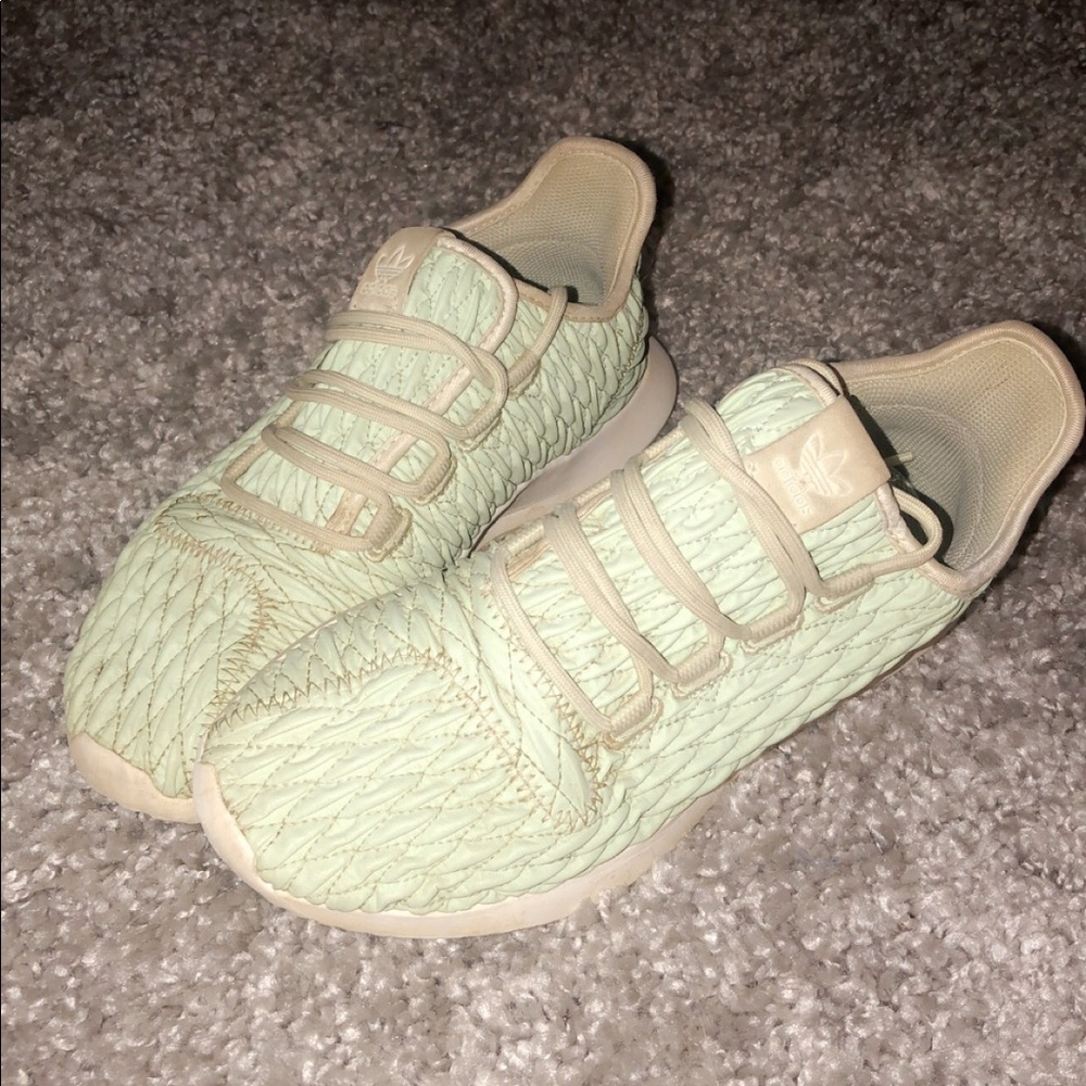 Lime Green Adidas Tubular